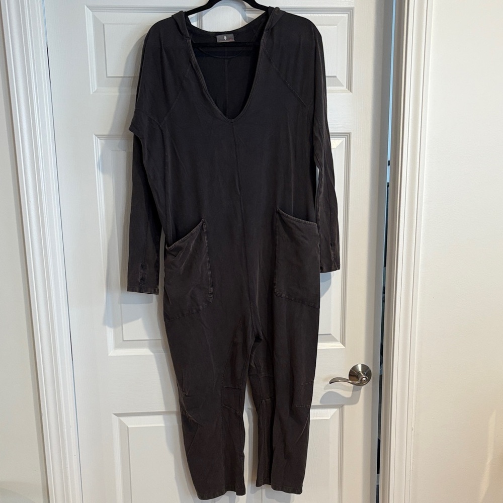 Black Long Sleeve Jumpsuit